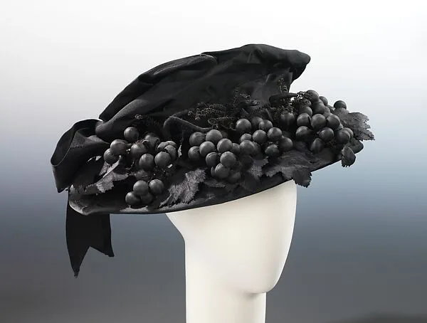 Mourning hat — Bruat, Inc.|Mme. Boué-Debat