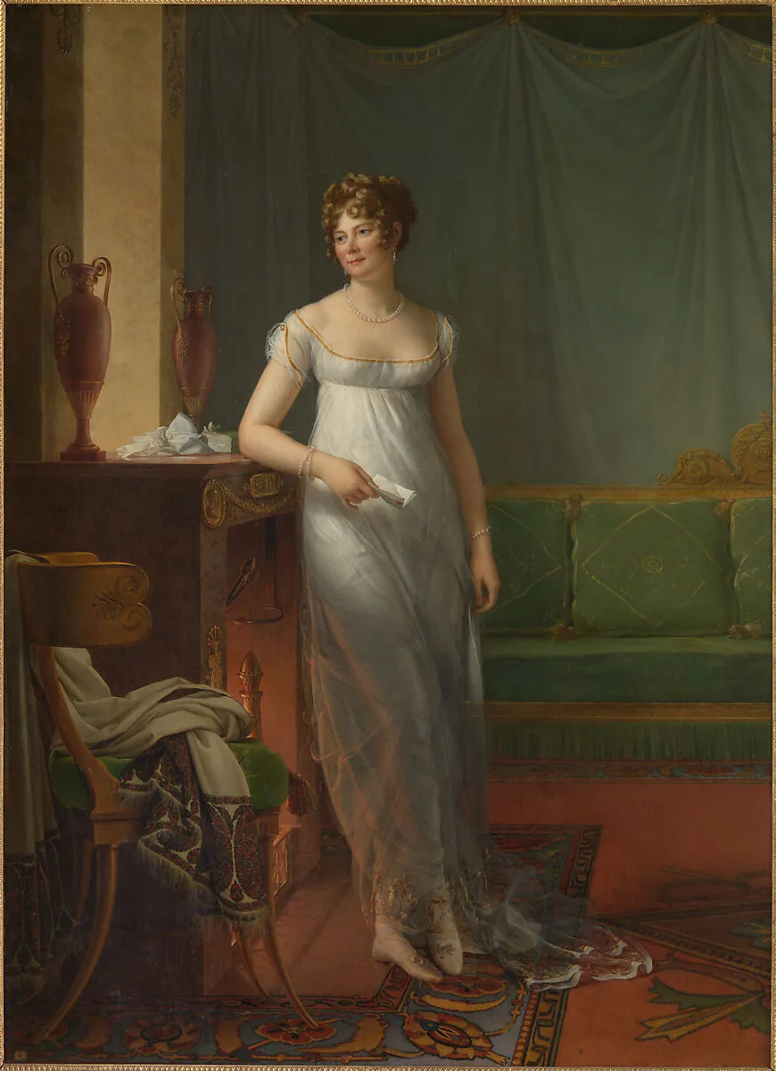Madame Charles Maurice de Talleyrand Périgord (1761–1835) — baron François Gérard