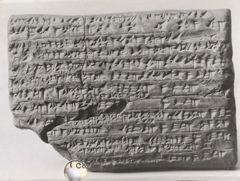 Cuneiform tablet: account of dates as imittu-rent, Ebabbar archive — Unknown