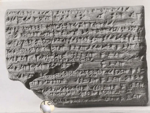 Cuneiform tablet: account of dates as imittu-rent, Ebabbar archive