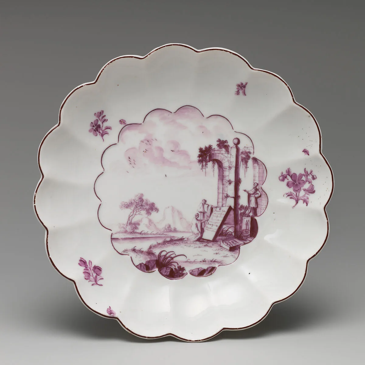 Dish — Jeffreyes Hammet O'Neale|Chelsea Porcelain Manufactory