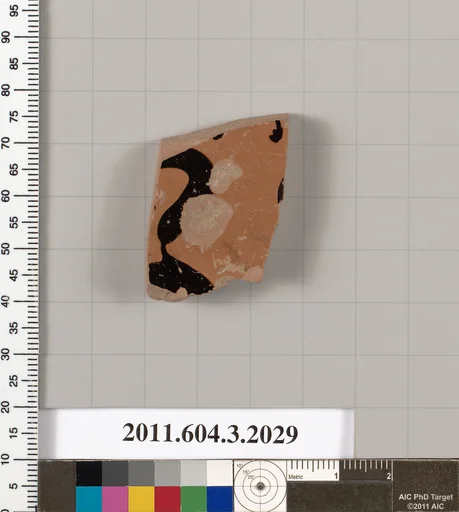 Terracotta fragment of a kylix (drinking cup)