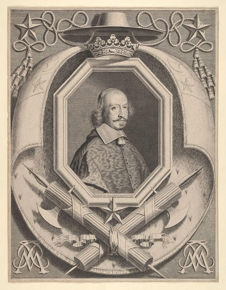 Cardinal Jules Mazarin — Robert Nanteuil