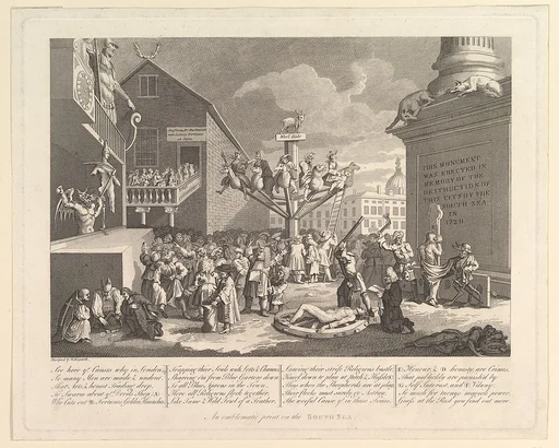 An Emblematic Print on the South Sea