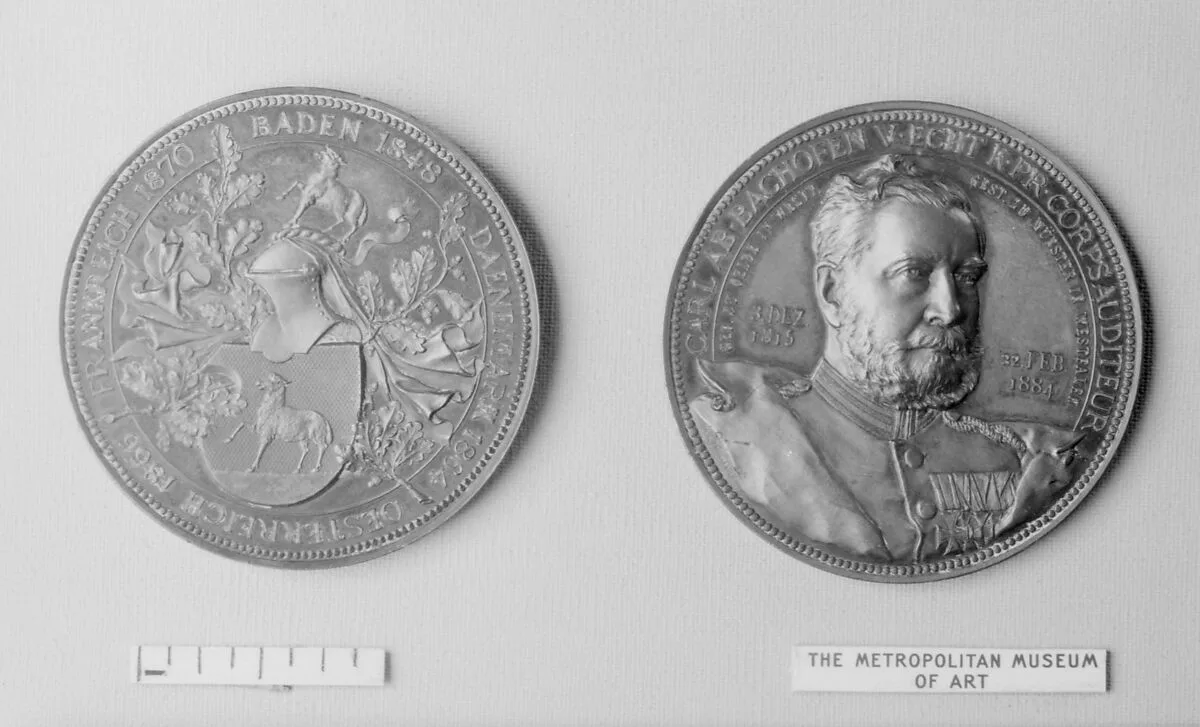 In Memory of Carl Albert Bachofen von Echt — Anton Scharff