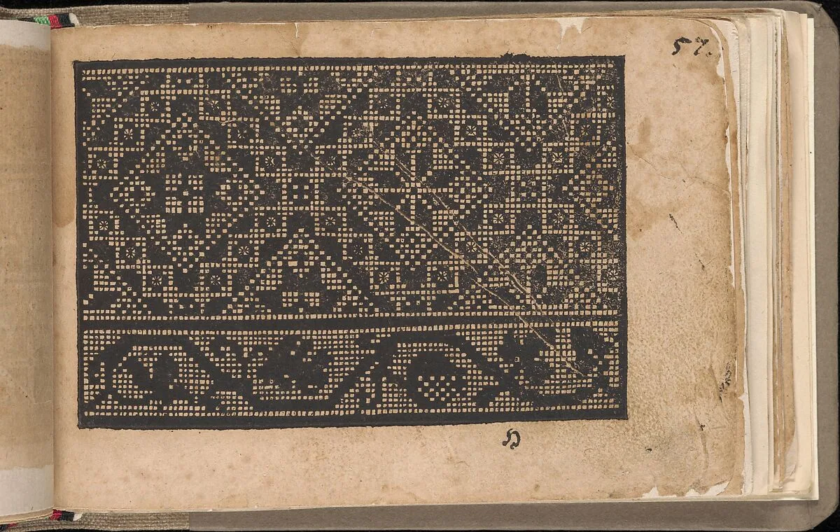 Schön newes Modelbuch (Page 57r) — Sigismundus Latomus