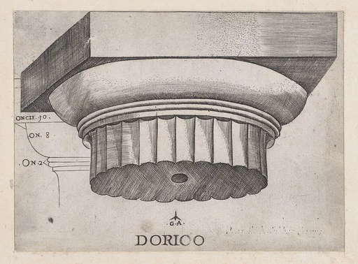 Speculum Romanae Magnificentiae: Doric base