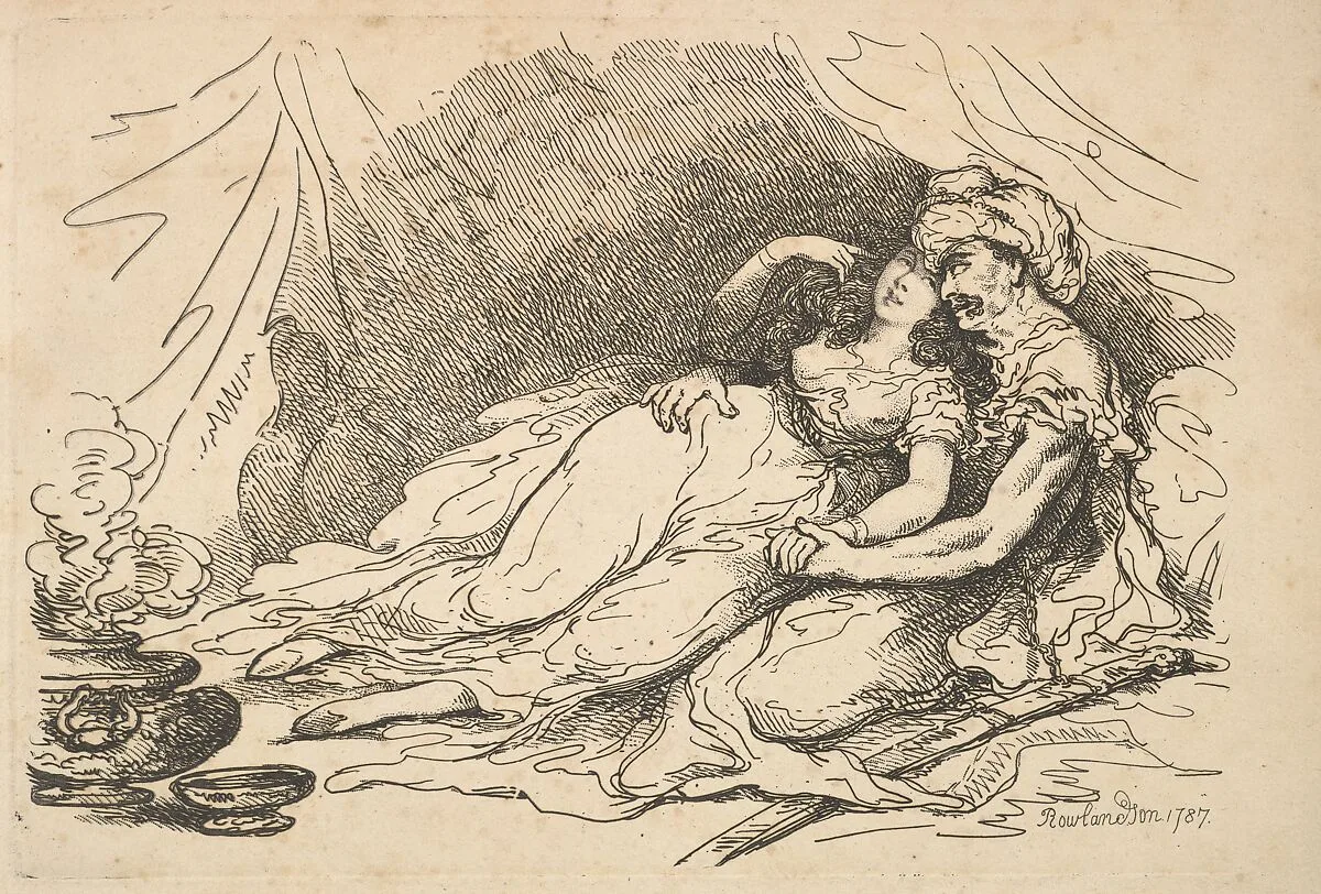 Love in the East — Thomas Rowlandson
