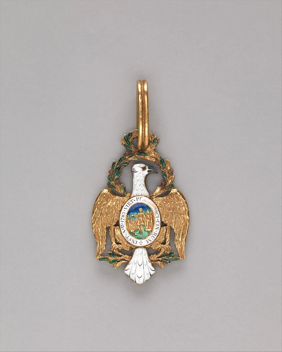 Badge of the Cincinnati Medal — Pierre Charles L'Enfant