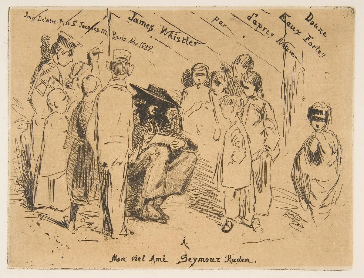 The Title to the French Set — James McNeill Whistler|Sir Francis Seymour Haden