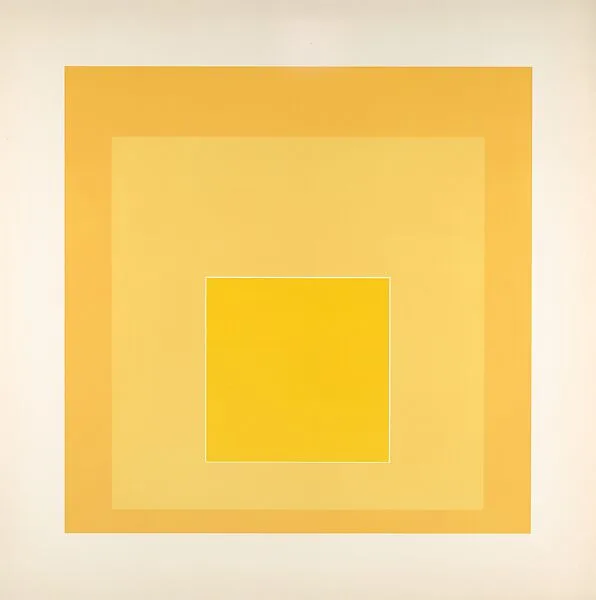 Proof for White Line Square series — Josef Albers|Gemini G.E.L.|Kenneth E. Tyler