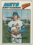 Jerry Koosman, New York Mets — Topps Chewing Gum Company