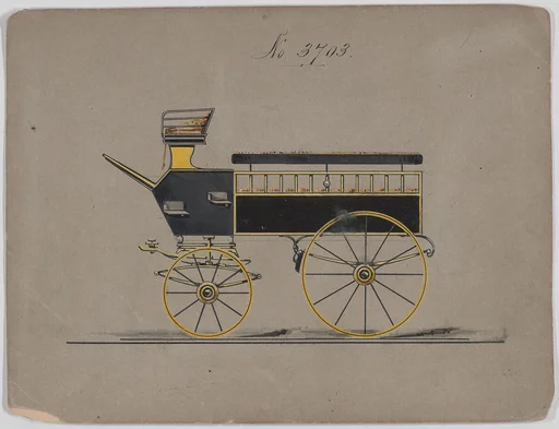 Design for Wagonette Break, no. 3703