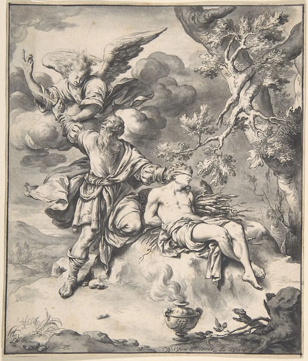 The Sacrifice of Isaac — Willem van Mieris