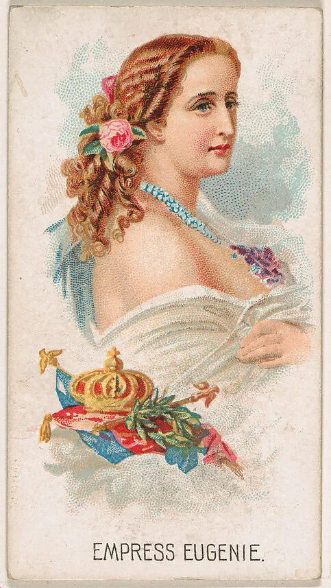Empress Eugenie, from Leaders series (N222) issued by Kinney Bros. — Kinney Brothers Tobacco Company