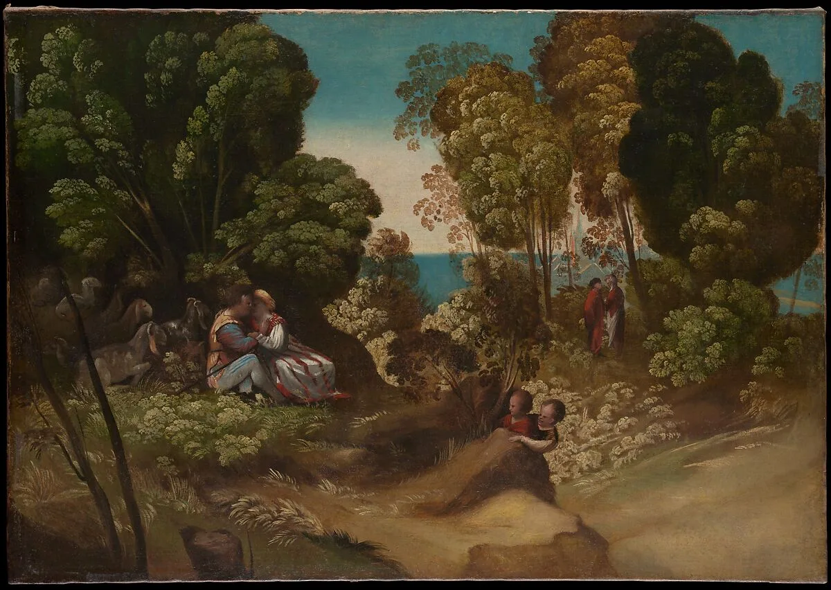 The Three Ages of Humans — Dosso Dossi (Giovanni de Lutero)