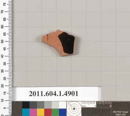 Terracotta fragment of a kylix (drinking cup)