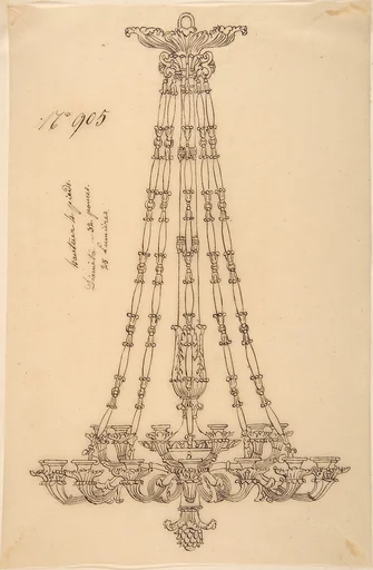 Design for a Hanging Chandelier
