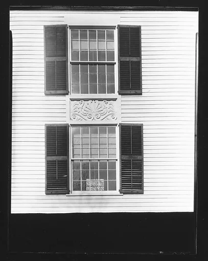 [Window Detail of Greek Revival Church]