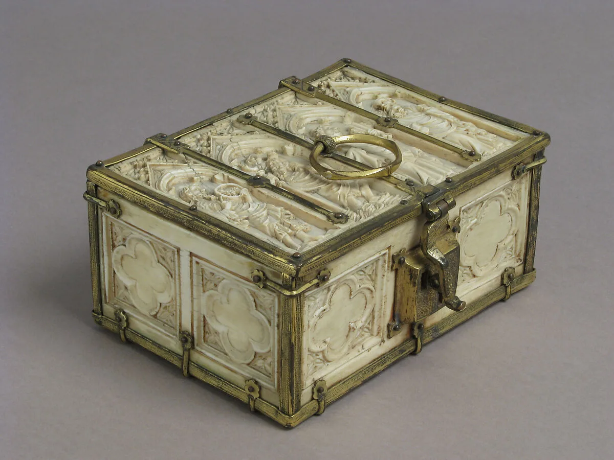 Box with Standing Saints — Unknown