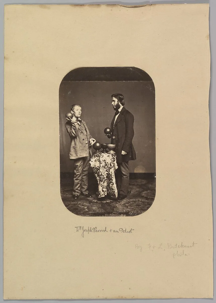 Dr. Joseph Parrish and an Idiot — Frederick Gutekunst