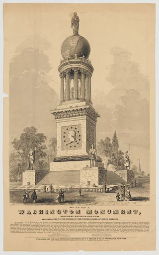 Plan of a Washington Monument