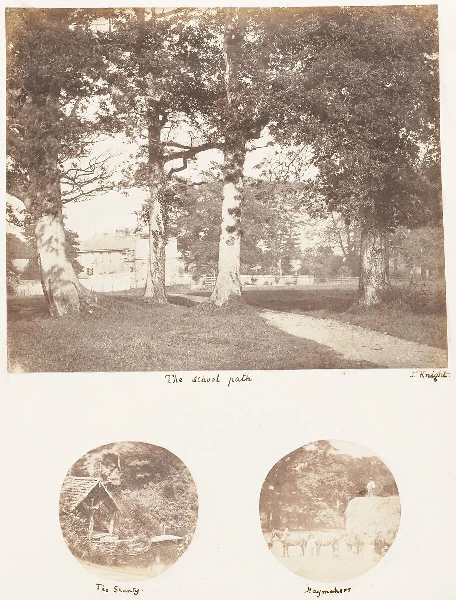 The School Path; The Shanty; Haymakers — James Knight