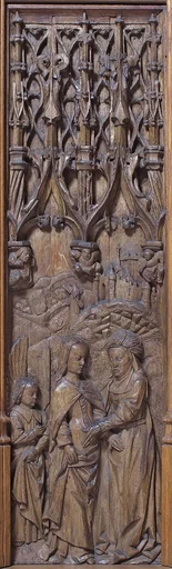 Panel with the Visitation