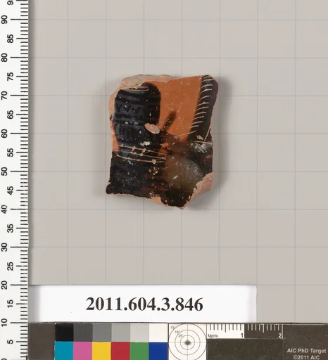 Terracotta fragment of a lekythos (oil flask)