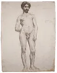Standing Male Nude (Vincent Spinelli) — John Flanagan