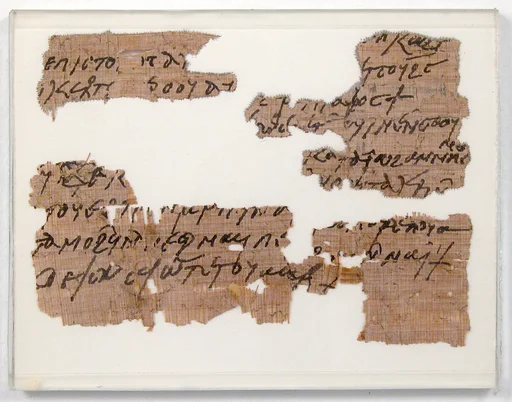 Papyri Fragments of a Letter