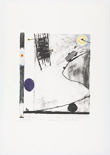 Untitled, Tyler 11.10.85 (HC 12.4.09) — Frank Lobdell|Tyler School of Art, Temple University
