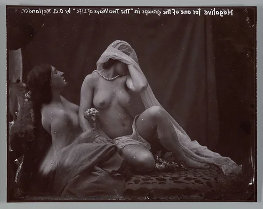[Study for "Two Ways of Life"]