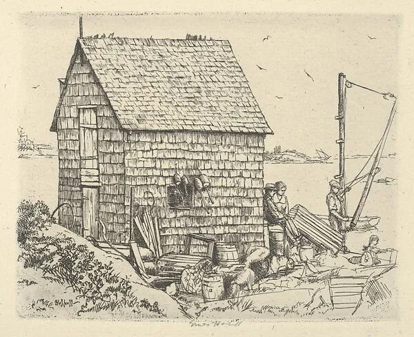 Fish House Idyll — Ernest Haskell