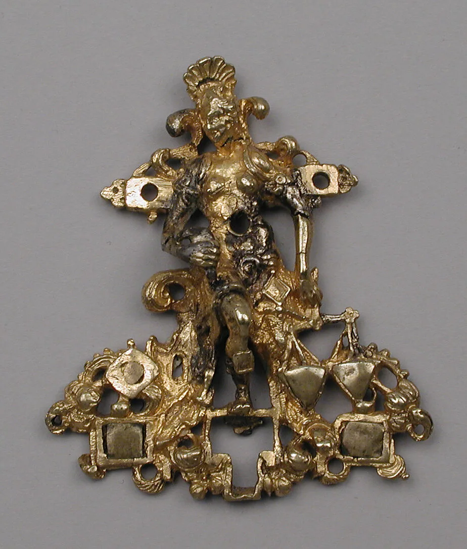 Model for a pendant with a figure of Justice — Unknown