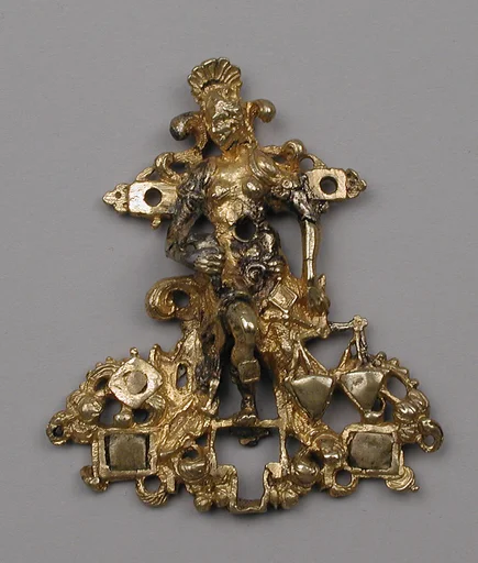 Model for a pendant with a figure of Justice