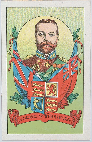George V, King of England, from 'Europe During the War' — Anonymous, 20th century|George V, King of Great Britain and Ireland