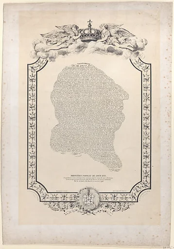 The last words of Louis XVI (Dernières Paroles de Louis XVI)