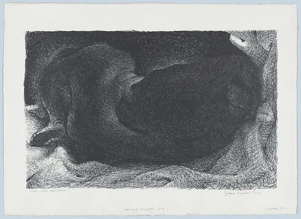A reclining nude — Jean Charlot|George C. Miller
