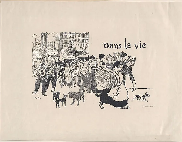 Dans la Vie — Théophile-Alexandre Steinlen