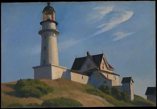 The Lighthouse at Two Lights — Edward Hopper
