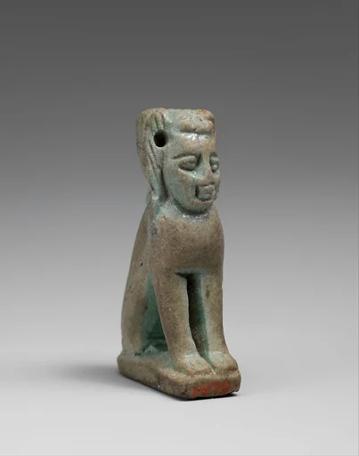 Human-headed cat