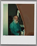 [Walker Evans Seated at His 71st Birthday Party]