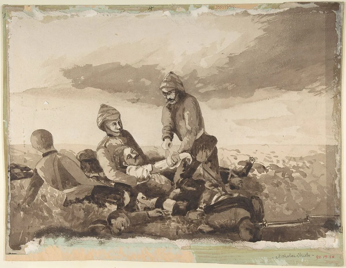 The Wounded Comrade — Nicholas Shiels