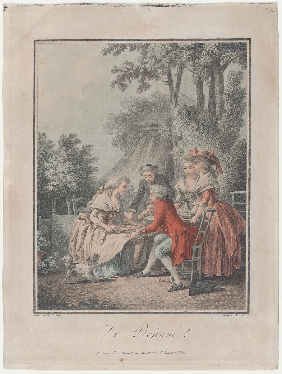 The Lunch — Louis Marin Bonnet|Jean-Baptiste Huet I