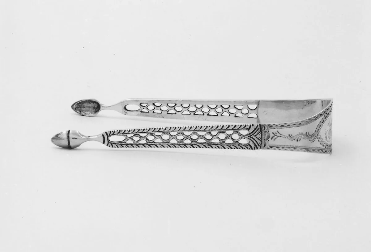 Sugar Tongs — Benjamin Lemar (Lamar)