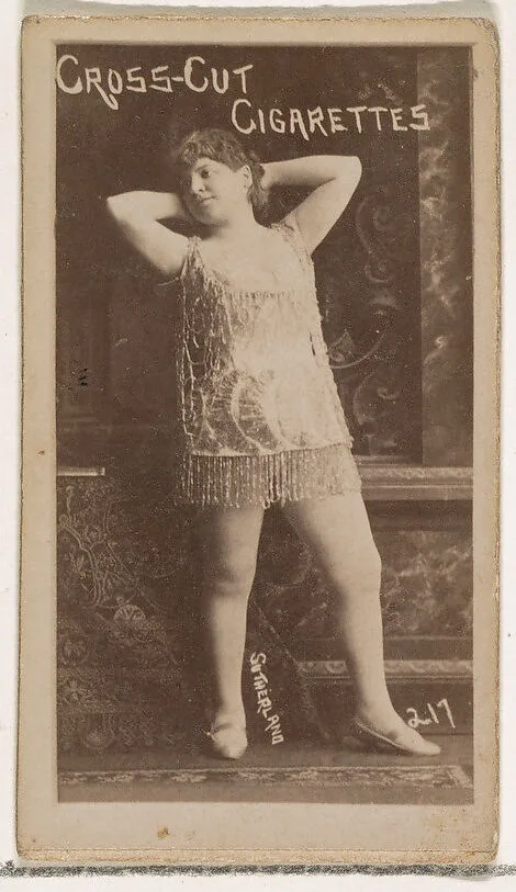 Card Number 217, Sutherland, from the Actors and Actresses series (N145-1) issued by Duke Sons & Co. to promote Cross Cut Cigarettes — W. Duke, Sons & Co.