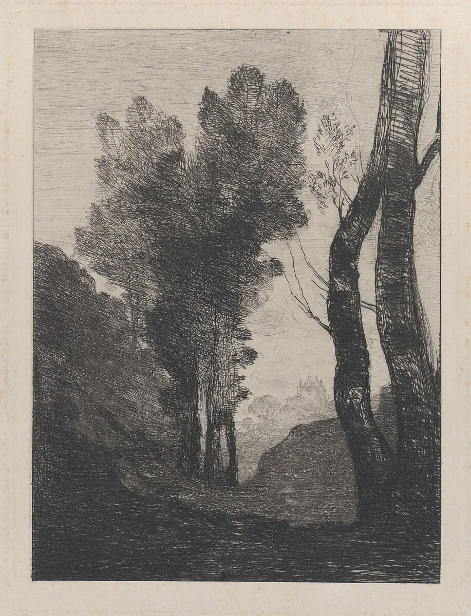 Environs of Rome — Camille Corot