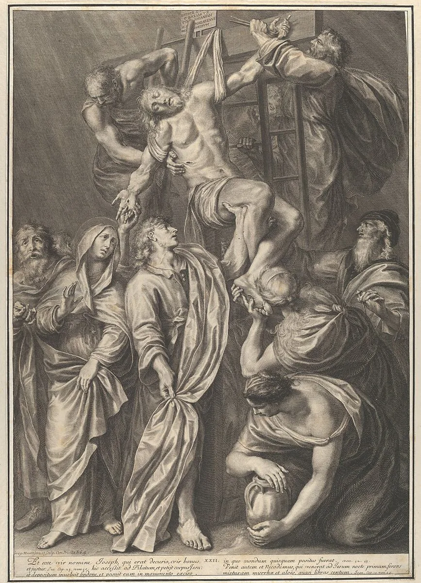 The Last Judgment, from The Passion of Christ, plate 32 — Grégoire Huret