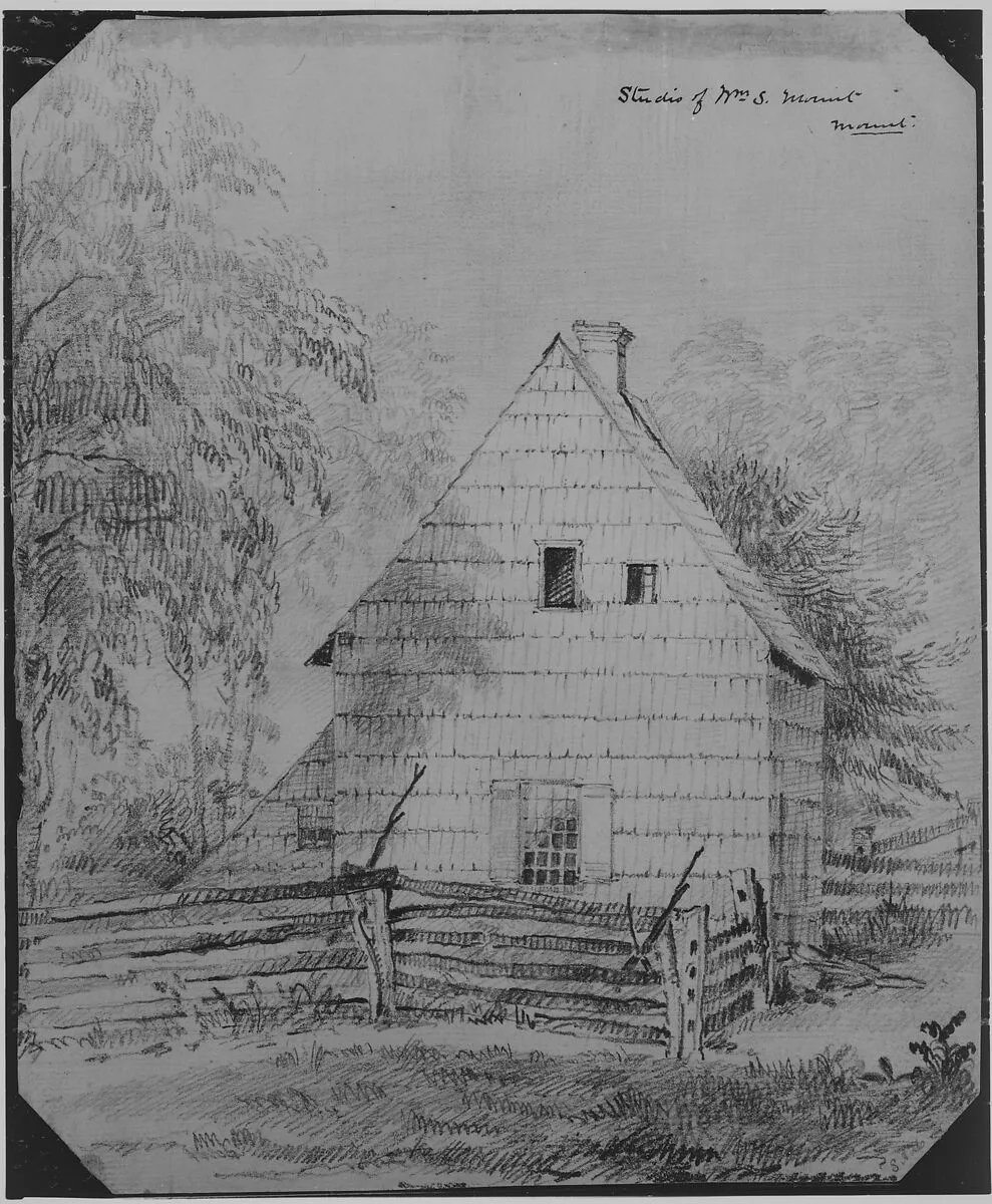 Studio of William S. Mount (from McGuire Scrapbook) — Shepard Alonzo Mount